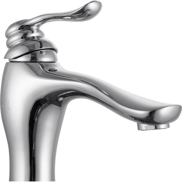 Anzzi Anfore Single Hole Single Handle Bathroom Faucet in Polished Chrome L-AZ104CH - main